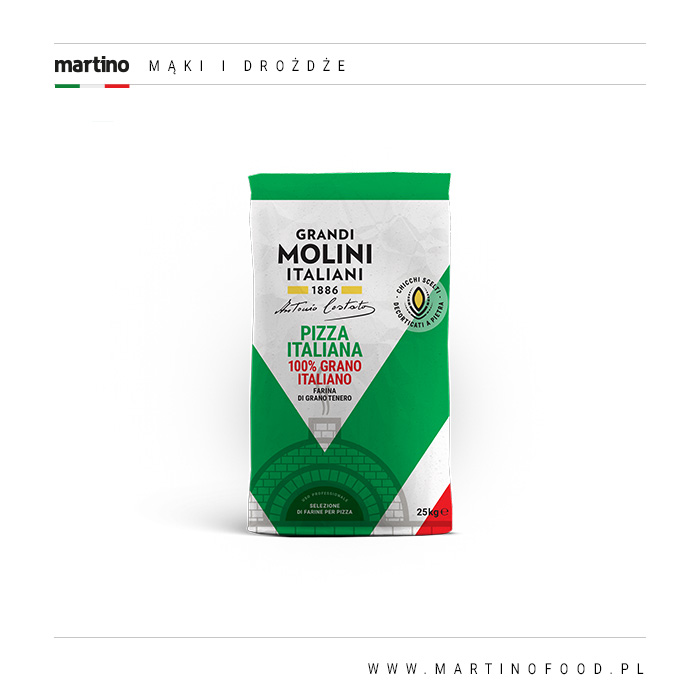 MĄKA PSZENNA MIĘKKA TYP „0” W 250 100% PIZZA WŁOSKA