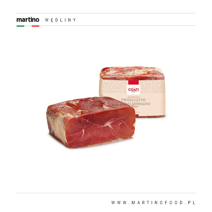 PROSCIUTTO CRUDO  – Surowa szynka, bez glutenu bez laktozy